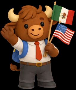 Buffalo with Flags